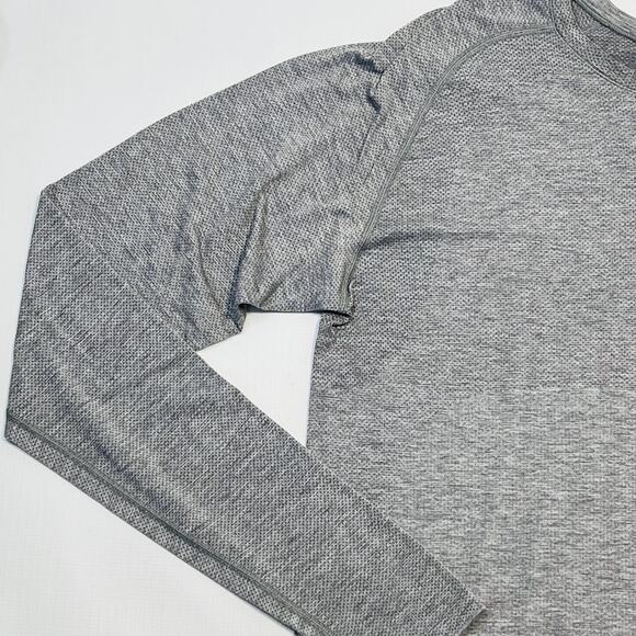 Lululemon Shirt Mens XL Gray Long Sleeve Seamless Live In Practice Lightweight - Picture 3 of 12